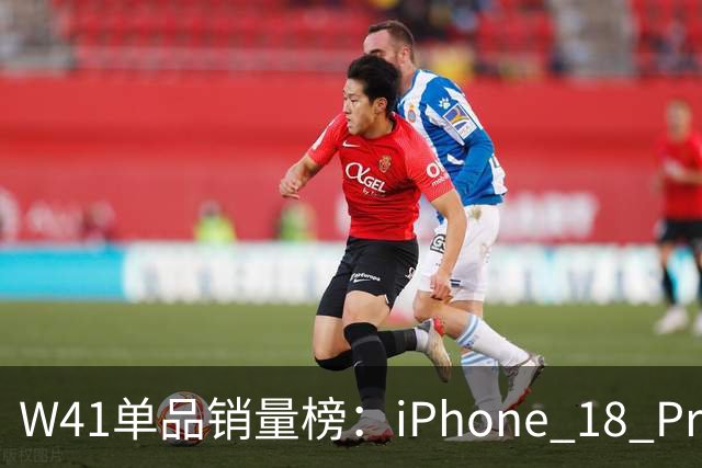 W41单品销量榜:iPhone 18 Pro Max太让人嫉妒